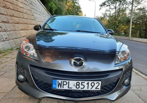 Mazda 3 cena 29900 przebieg: 64400, rok produkcji 2012 z Płock małe 301
